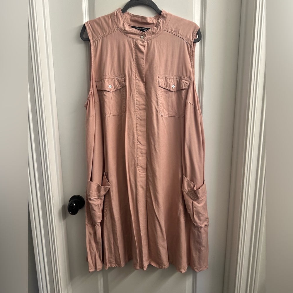 Sharagano A-line dress.